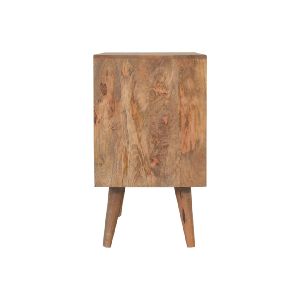 Acadia Black Cabinet with Drawers