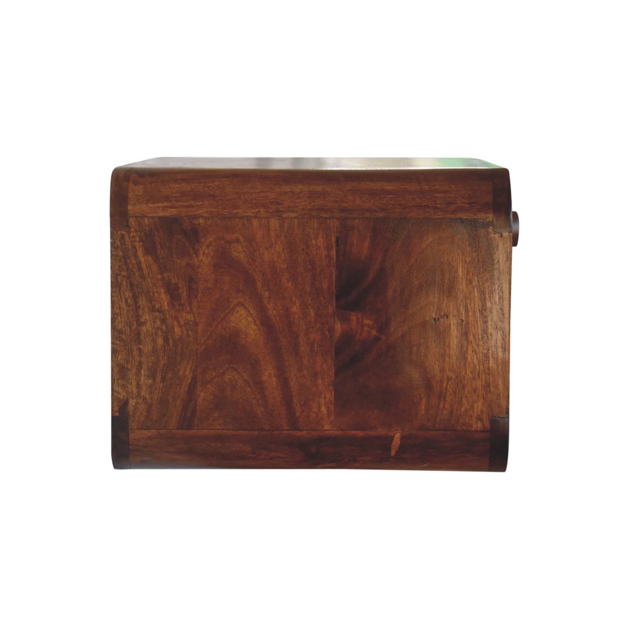 Chestnut Floating Woven Bedside