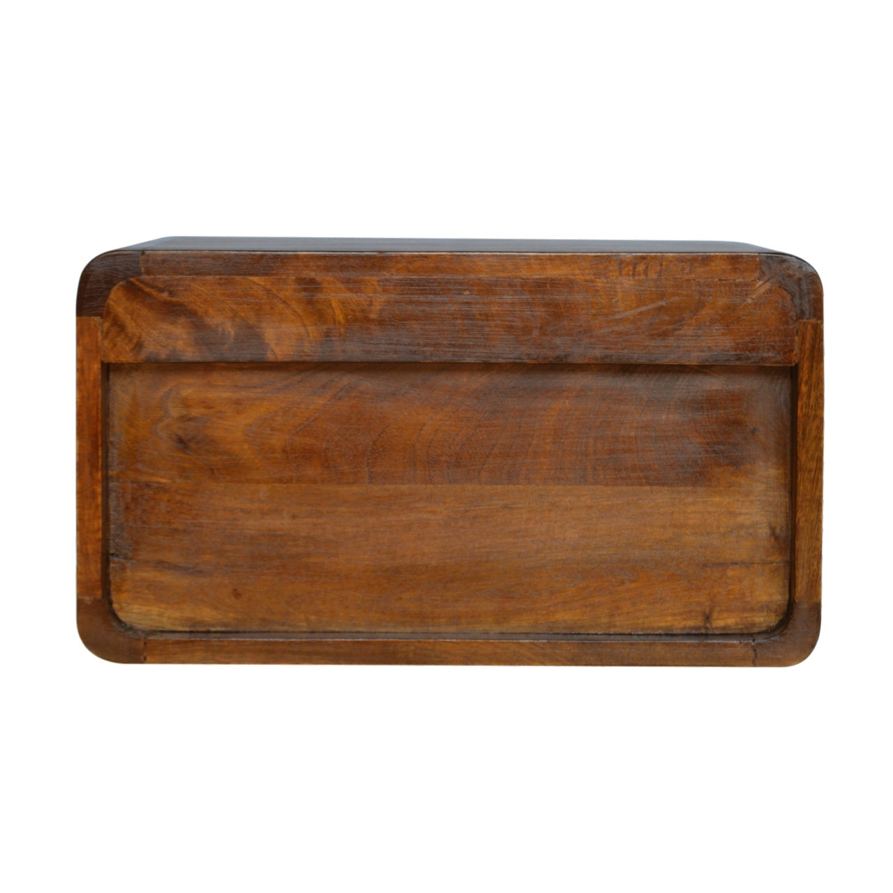 Chestnut Floating Woven Bedside