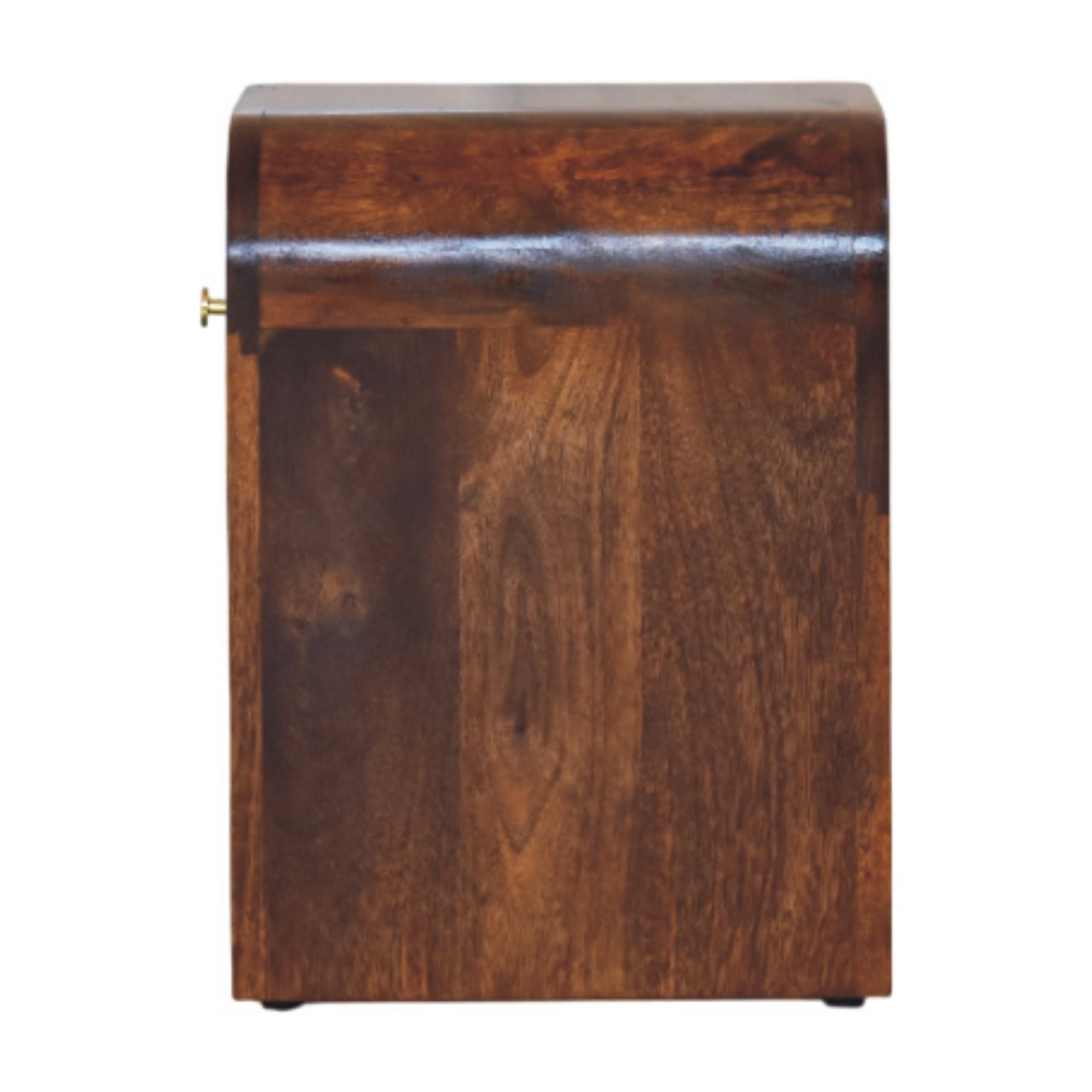 Mini Darcy Chestnut Bedside with Curved Edges